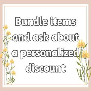 Bundle And Ask About A Discount!